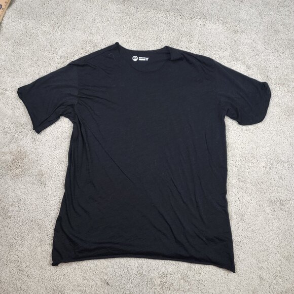 Outlier Merino Wool Blend DayDry Cut Zero T-Shirt Black Nylon Size 2XL XXL Rare - Picture 2 of 6